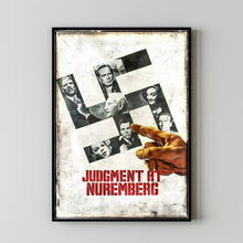 Judgment at Nuremberg 1961 Poster Art Print Movie Posters Gift for Movie lovers