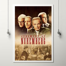 Judgment at Nuremberg 1961 Poster Art Print Movie Posters Gift for Movie lovers 4