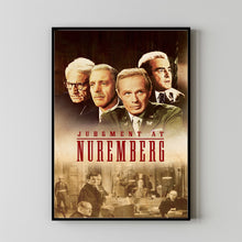 Judgment at Nuremberg 1961 Poster Art Print Movie Posters Gift for Movie lovers 4