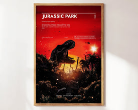 Jurassic Park Poster  Art Print  Movie Posters  Gift for Movie lovers 1287474696