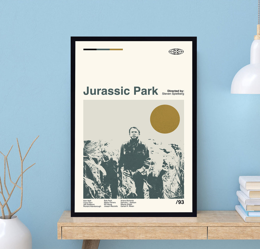 jurassic-park-poster-steven-spielberg-retro-movie-poster-minimalist