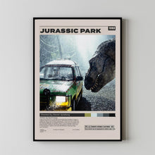Jurassic Park, Steven Spielberg, Minimalist Movie Poster