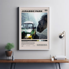 Jurassic Park, Steven Spielberg, Minimalist Movie Poster