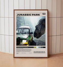 Jurassic Park, Steven Spielberg, Minimalist Movie Poster