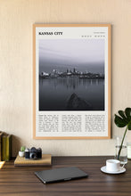 Kansas City Missouri Wall Art  Poster Kansas City Missouri Black White Poster  Poster Art Gift 1680215532