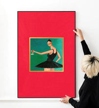 Kanye West Dark Twisted Fantasy Poster High Quality Print Photo Wall Art Canvas Cloth Multi size - 16x24 1512167530