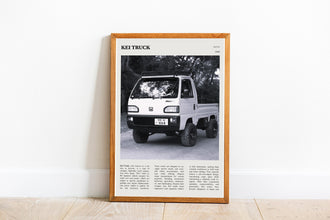 Kei Truck Wall Art Japanese Mini Truck  Kei Truck Poster Black White Poster  Poster Art Gift 1688028898