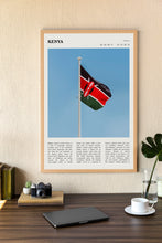 Kenya Flag Africa Wall Art  Poster Nairobi Kenya Africa Black White Poster  Poster Art Gift 1704483961