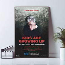 Kids Are Growing Up A Story About A Kid Named Laroi, Movie Poster, Wall Art Prints, Canvas Material Gift, Keepsake, Live Room Wall Art 1686736745