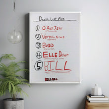 Kill Bill Vol. 1 Poster Art Print Movie Posters Gift for Movie lovers 2