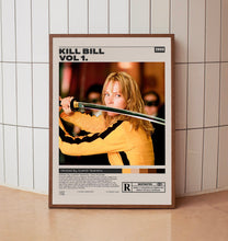 Kill Bill Vol. 1, Quentin Tarantino, Minimalist Movie Poster