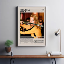 Kill Bill Vol. 1, Quentin Tarantino, Minimalist Movie Poster