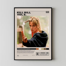 Kill Bill Vol. 2, Quentin Tarantino, Minimalist Movie Poster