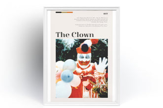 Killer Clown Poster John Wayne Gacy Wall Art Serial Killer Quote Evil Crime  Poster Art Gift 1550222616