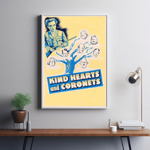 Kind Hearts and Coronets Movie Poster, Room Decor, Home Decor, Art Poster for Gift 1