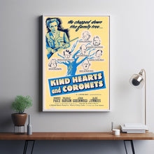 Kind Hearts and Coronets Movie Poster, Room Decor, Home Decor, Art Poster for Gift 2