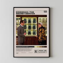 Kingsman The Secret Service, Matthew Vaughn, Minimalist Movie Poster