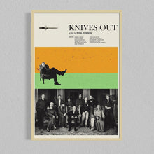 Knives Out Mid Century Movie Poster  Film Posters  Minimalist Movie Poster    Wall Art Poster 962208666