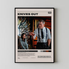 Knives Out Poster, Rian Johnson, Minimalist Movie Poster 1