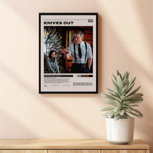 Knives Out Poster, Rian Johnson, Minimalist Movie Poster 1