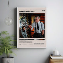 Knives Out Poster, Rian Johnson, Minimalist Movie Poster 1