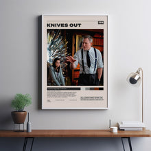 Knives Out Poster, Rian Johnson, Minimalist Movie Poster 1