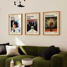 Knives Out Wall Art Print - Daniel Craig Film Poster - Cinema - Midcentury Art 1418989776