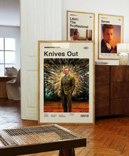 Knives Out Wall Art Print - Daniel Craig Film Poster - Cinema - Midcentury Art 1418989776