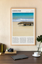 Komodo National Park Wall Art  Indonesia Komodo National Park Poster Black White Poster Poster Art Gift 1685566270