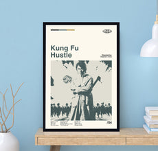 Kung Fu Hustle Poster, Kung Fu Hustle Movie, Wall Art Print, Minimalist Movie, Modern Vintage, Minimalist Poster, Birthday Gifts, Retro art 1704910517