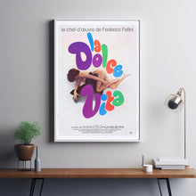 LA DOLCE VITA Movie Poster, Canvas Wall Art, Room Decor, Movie Art