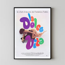 LA DOLCE VITA Movie Poster, Canvas Wall Art, Room Decor, Movie Art