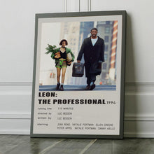 Léon The Professional (1994) Movie Poster Canvas Poster Minimalist Poster Art Print Gifts for Lover Mural Painting Home Decoration 1754662758