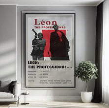 Léon The Professional (1994) Movie Poster Canvas Poster Minimalist Poster Art Print Gifts for Lover Mural Painting Home Decoration 1754662758