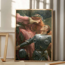 La Belle Dame Sans Merci by Frank Dicksee  Painting Poster Print  Vintage Print  British Artist  Aesthetic Poster  High Quality 1615324466