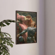 La Belle Dame Sans Merci by Frank Dicksee  Painting Poster Print  Vintage Print  British Artist  Aesthetic Poster  High Quality 1615324466