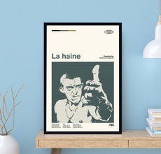 La Haine Poster, Mathieu Kassovitz, Vintage Poster, Retro Movie Poster, Abstract Poster, Retro Poster, Minimalist Art, Movie Poster 1704911161