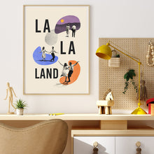 La LaLand Mid Century Movie Poster  Film Posters  Minimalist Movie Poster    Wall Art Poster 1478277769