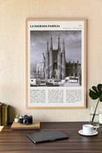 La Sagrada Familia Wall Art La Sagrada Familia Spain Poster Black White Poster  Poster Art Gift 1642844031 8990
