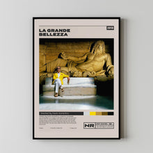 La grande bellezza, Paolo Sorrentino, Minimalist Movie Poster