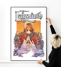 Labyrinth (1986) Movie Poster High Quality Print Photo Wall Art Canvas Cloth Multi size 1493044356