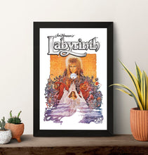 Labyrinth (1986) Movie Poster High Quality Print Photo Wall Art Canvas Cloth Multi size 1493044356