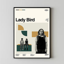Lady Bird Movie Poster, Lady Bird Movies, Greta Gerwig Film, Minimalist Art, High Quality, Custom Print, Cityscape Poster, Illustration Art