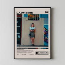 Lady Bird Poster, Greta Gerwig, Minimalist Movie Poster, A3 poster
