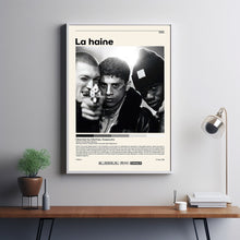 La Haine by Mathieu Kassovitz Minimalist Movie Poster | Vintage Retro Art Print | Customizable Wall Art for Home Decor