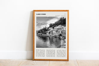 Lake Como Wall Art Poster Black White Lake Como Italy Poster  Poster Art Gift 1642821953 5122