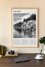 Lake Como Wall Art Poster Black White Lake Como Italy Poster  Poster Art Gift 1642821953 5122