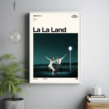 Lalaland Poster, Damien Chazelle Film, Vintage Modern, Vintage Poster, Retro Print, Classic Movie, Wall Art Print, Home Decor, Mom Gifts
