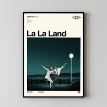 Lalaland Poster, Damien Chazelle Film, Vintage Modern, Vintage Poster, Retro Print, Classic Movie, Wall Art Print, Home Decor, Mom Gifts