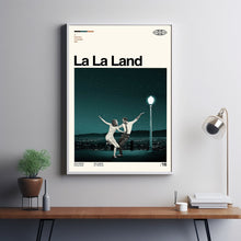 Lalaland Poster, Damien Chazelle Film, Vintage Modern, Vintage Poster, Retro Print, Classic Movie, Wall Art Print, Home Decor, Mom Gifts